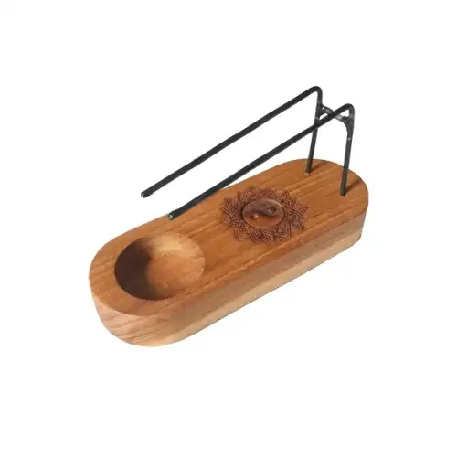 Mała Podstawka na Palo Santo z Drewna Tekowego - Yin-Yang (2).webp
