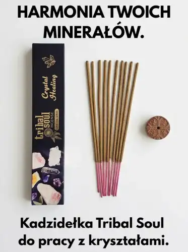 Kadzidełka Duchowe Tribal Soul Kryształowe Uzdrowienie z Podstawką 15g (3)_1.webp