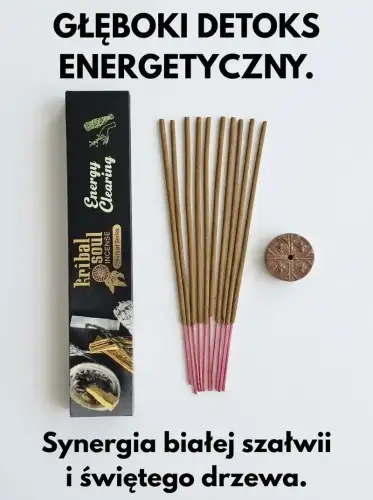 Kadzidełka Duchowe Tribal Soul Oczyszczanie Energii z Podstawką 15g (3)_1.webp