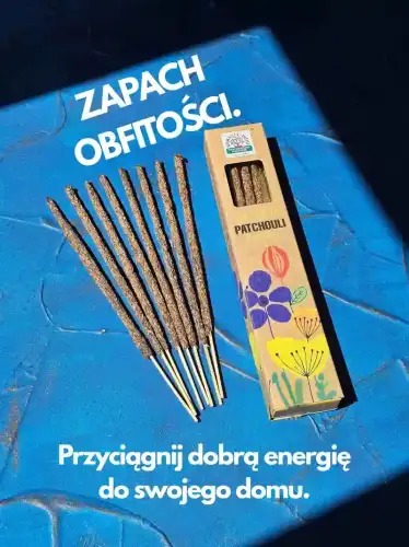 Kadzidełka Botaniczne Namaste India Paczula Patchouli 15g