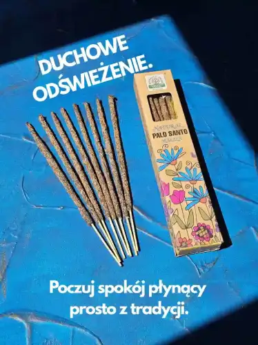 Kadzidełka Botaniczne Namaste India Palo Santo Święte Drzewo 15g