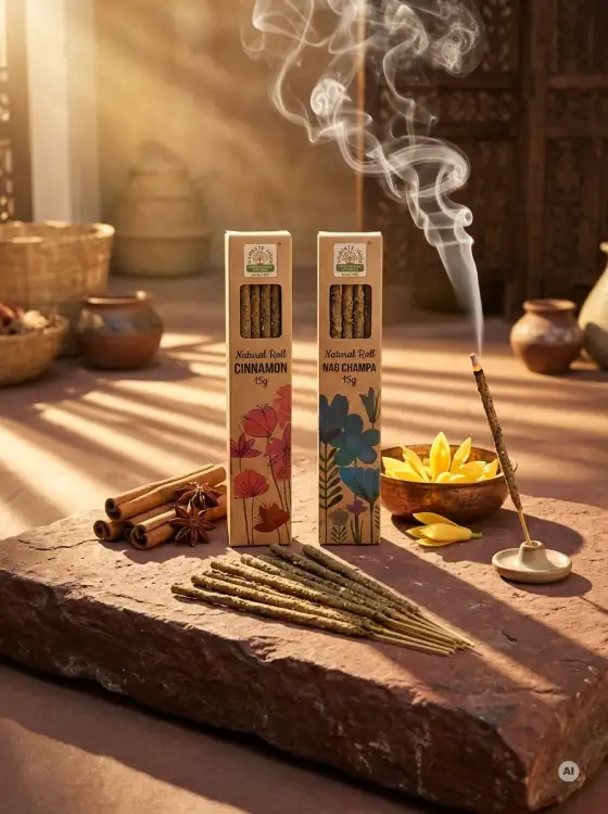 Kadzidełka Botaniczne Namaste India Zestaw Duet Cynamon Cinnamon Nag Champa 2x 15g (2).jpeg