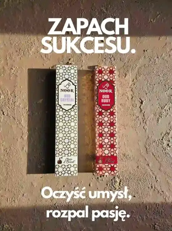Kadzidełka Premium NOOR Oud Zestaw Duet Crystal i Ruby 2x 15g (1)_1.webp