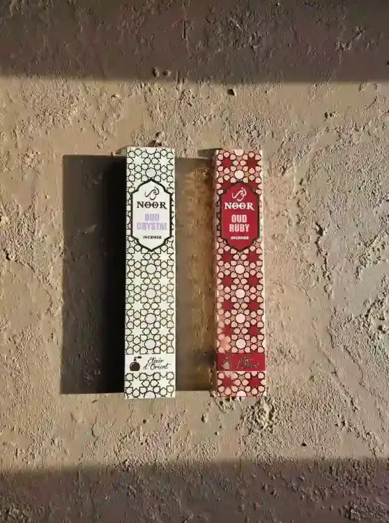 Kadzidełka Premium NOOR Oud Zestaw Duet Crystal i Ruby 2x 15g (2)_1.webp