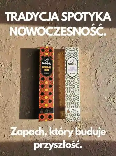Kadzidełka Premium NOOR Oud Zestaw Duet Dehn Al Oud i Crystal 2x 15g