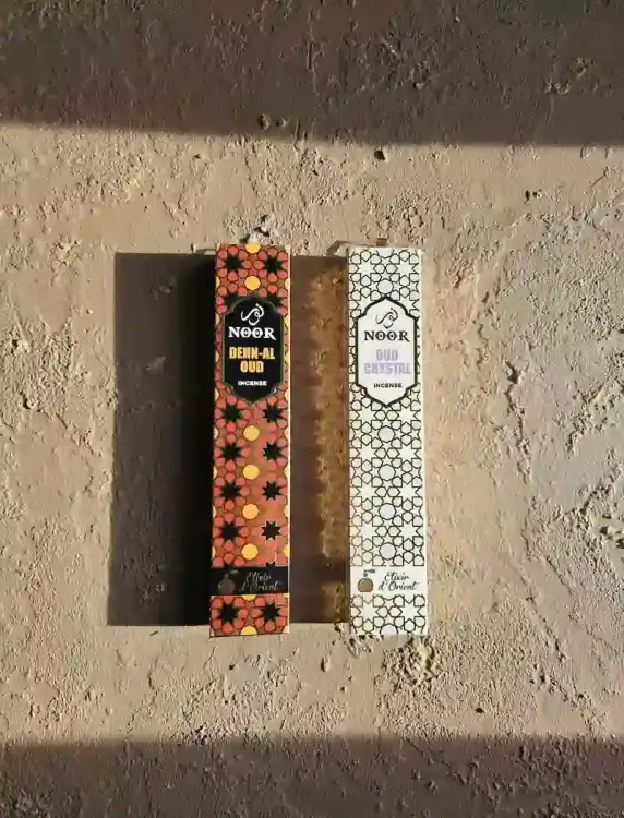 Kadzidełka Premium NOOR Oud Zestaw Duet Dehn Al Oud i Crystal 2x 15g (2)_1.webp
