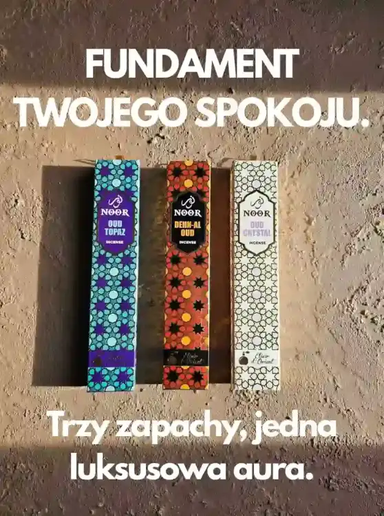 Kadzidełka Premium NOOR Oud Elixir Zestaw Tercet Topaz, Dehn Al Oud i Crystal 3x 15g (1)_1.webp