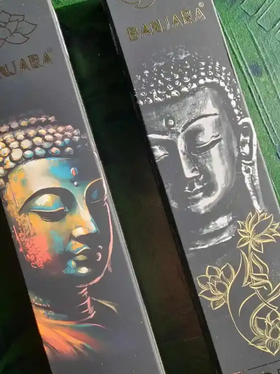 Kadzidełka BANJARA Buddha Zestaw Duet Wisdom i Blessing 2x15g (4).webp