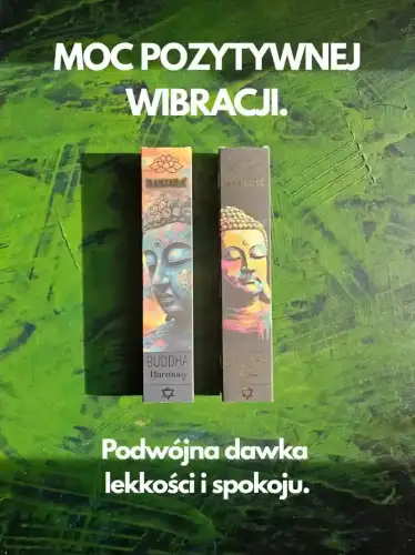 Zestaw kadzidełek Banjara Buddha Duet: Harmony & Bliss (2x 15g)