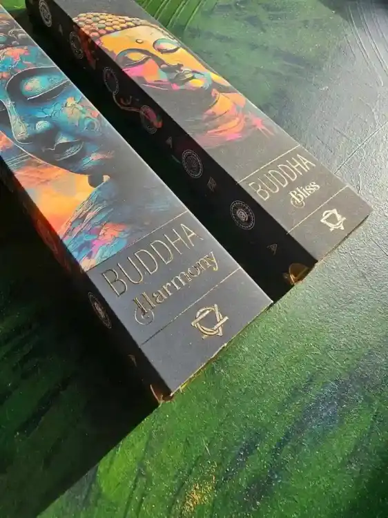 Zestaw kadzidełek Banjara Buddha Duet Harmony &amp; Bliss (2x 15g) (3)_1.webp