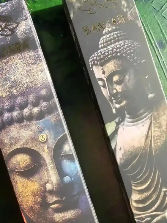 Kadzidełka BANJARA Buddha Zestaw Duet Inner Peace i Meditation 2x15g (1)_1.webp