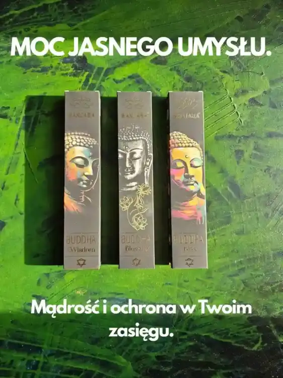 Kadzidełka BANJARA Buddha Zestaw Tercet Wisdom, Blessing i Bliss 3x15g (2)_1.webp