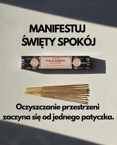 Kadzidełka SATYA Palo Santo Święte Drzewo 15g