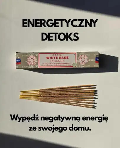 Kadzidełka SATYA White Sage Biała Szałwia 15g