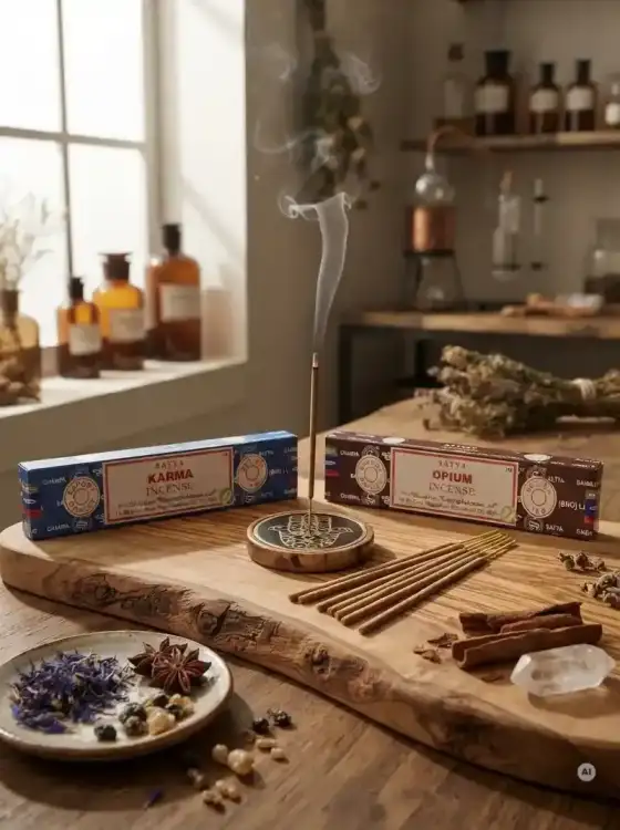 Kadzidełka SATYA Zestaw Duet Karma i Opium 2x15g (1)6.webp