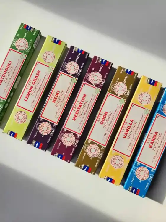 Kadzidełka SATYA Zestaw Wielka Kolekcja Komplet 7 zapachów nr 3 7x15g (4).webp