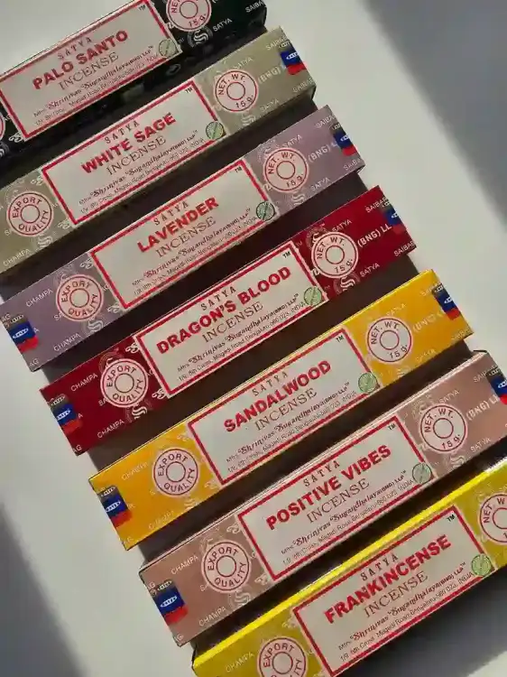 Kadzidełka SATYA Zestaw Wielka Kolekcja Komplet 7 zapachów nr 2 7x15g    (4).webp