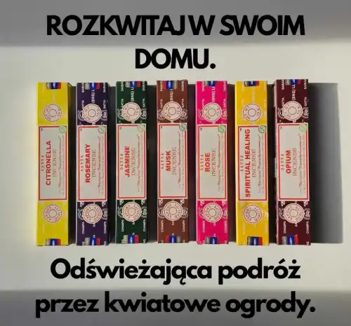 Kadzidełka SATYA Zestaw Wielka Kolekcja Komplet 7 zapachów nr 1 7x15g