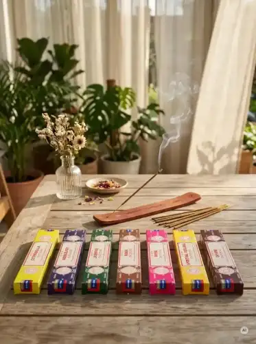 Kadzidełka SATYA Zestaw Wielka Kolekcja Komplet 7 zapachów nr 1 7x15g (3).webp
