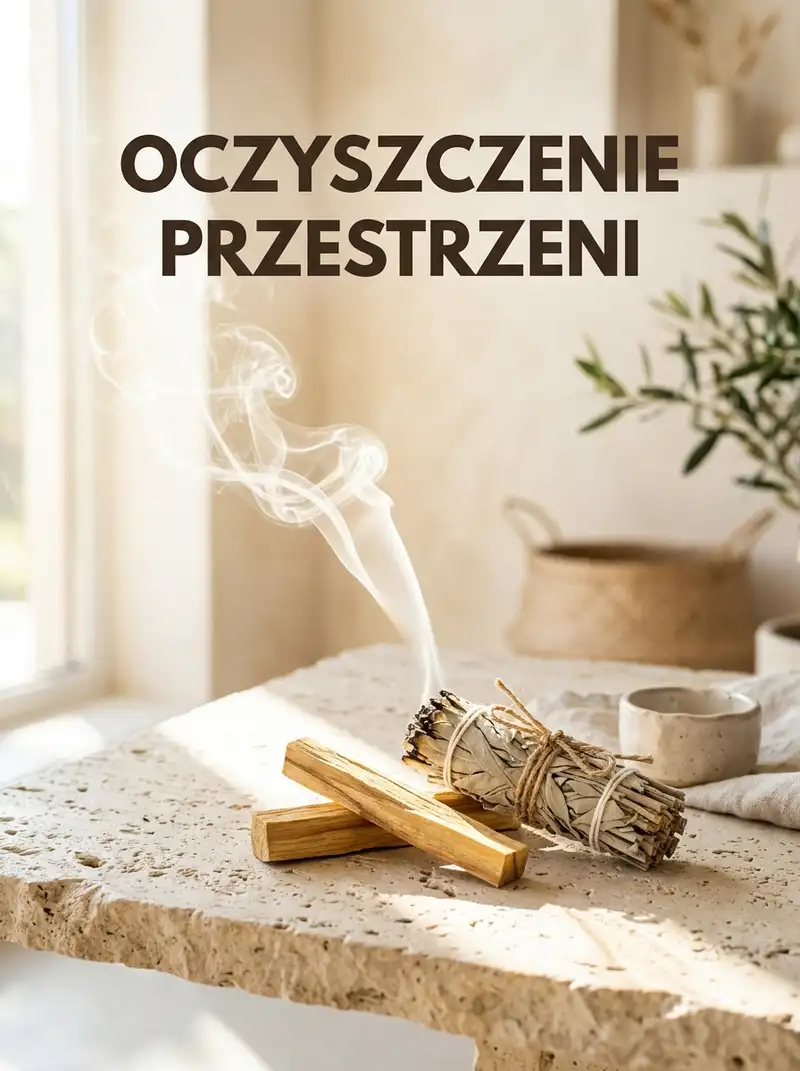 Oczyszczenie przestrzeni — Palo Santo i Biała Szałwia