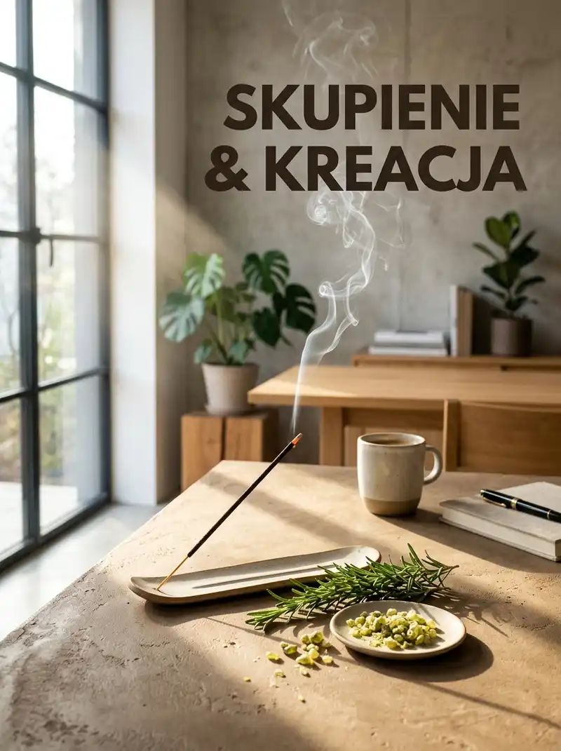 Kadzidła na skupienie i kreację